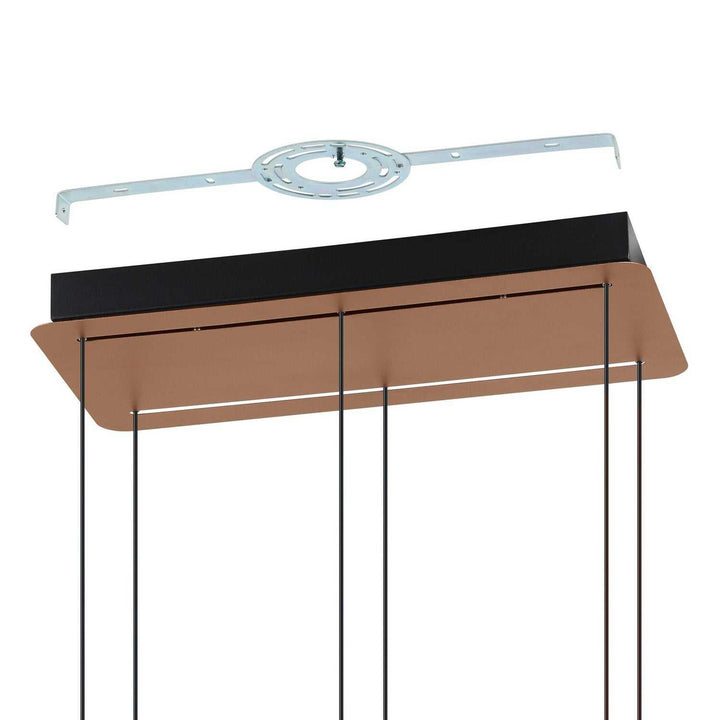 Folcino LED Pendant in Bronze Eglo Canada