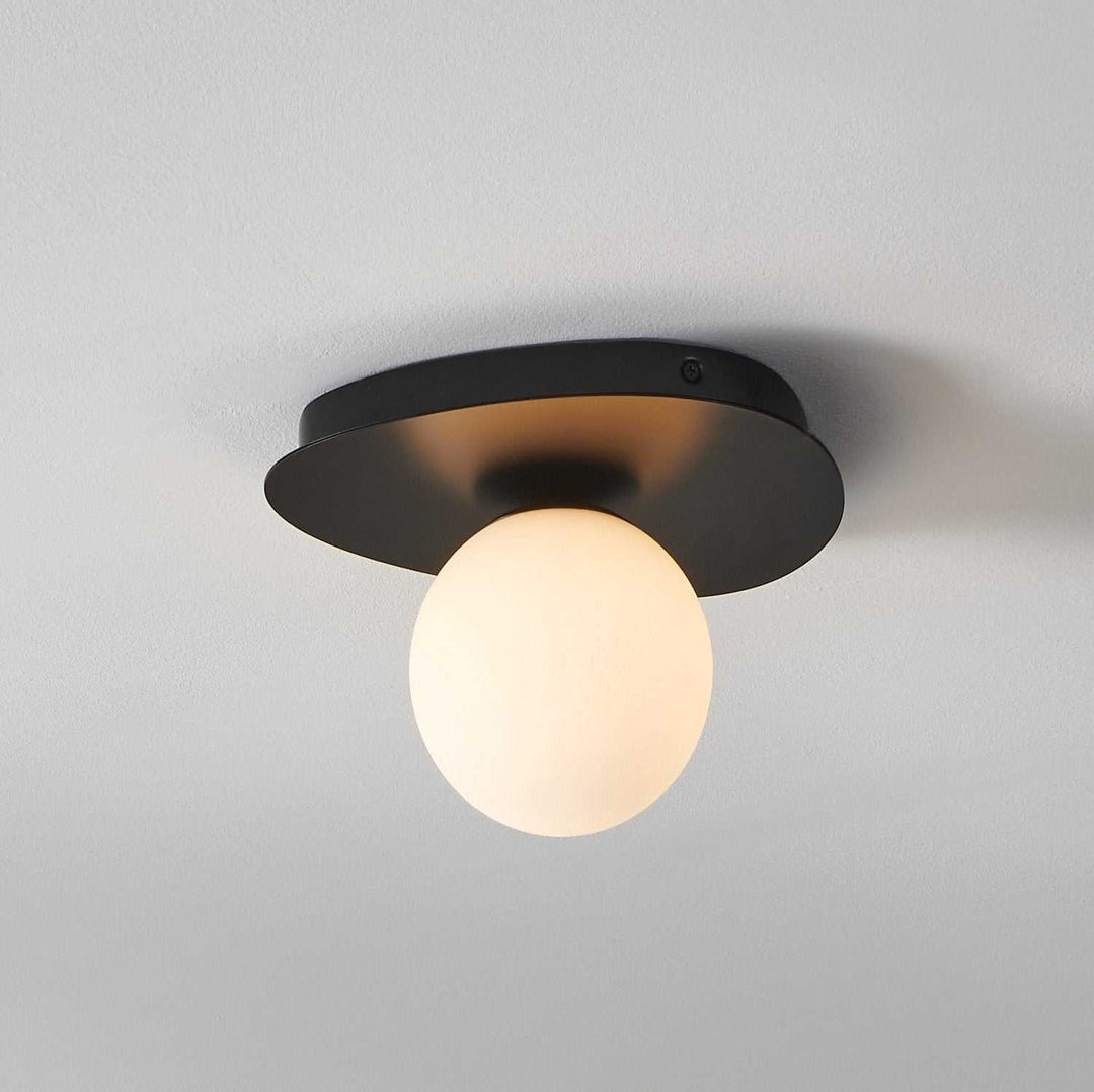 Castrovido LED Wall Sconce in Matte Black Eglo Canada