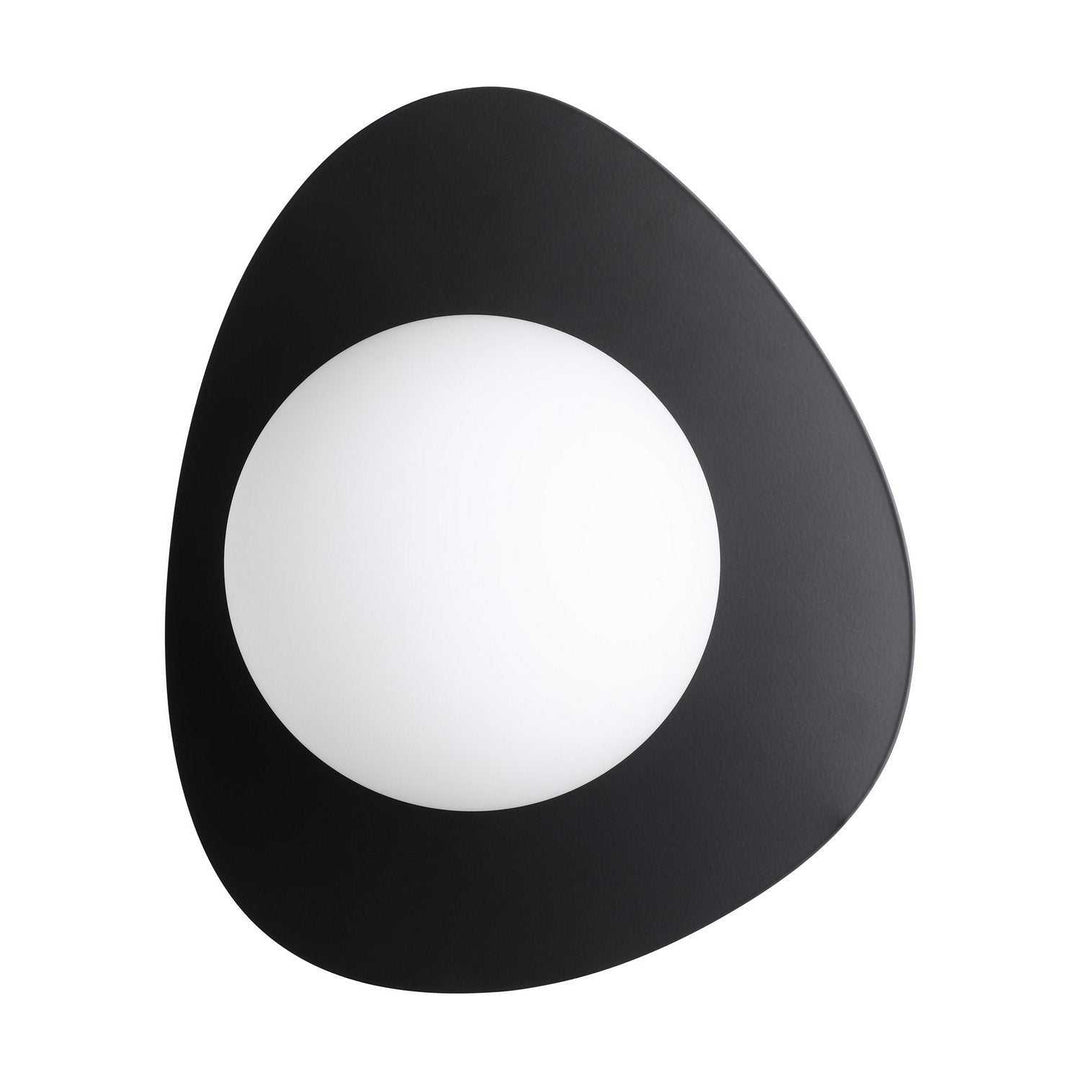 Castrovido LED Wall Sconce in Matte Black Eglo Canada