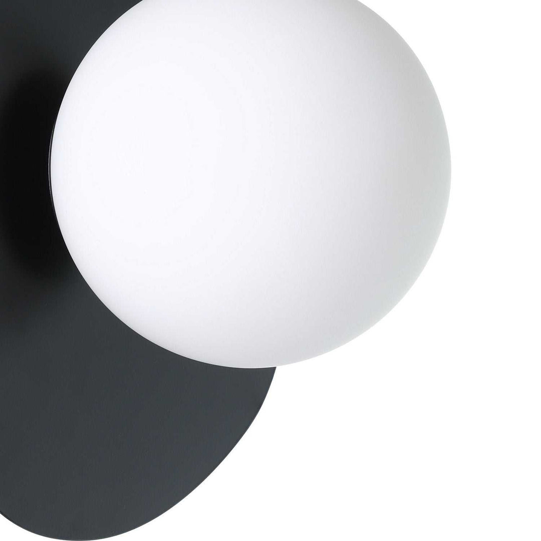 Castrovido LED Wall Sconce in Matte Black Eglo Canada