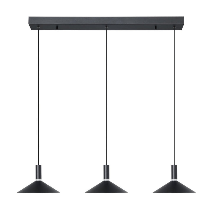 Conomavilla LED Pendant in Black Eglo Canada