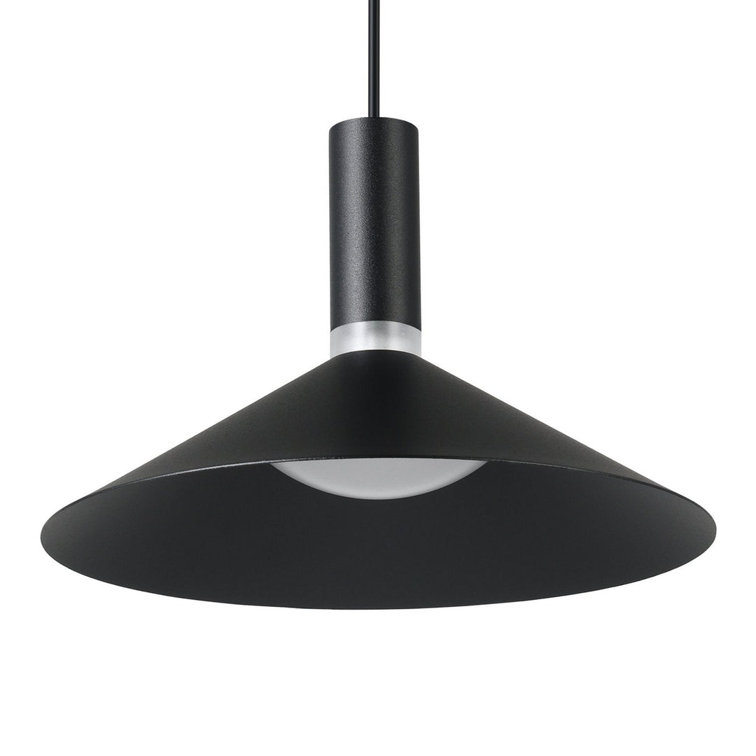 Conomavilla LED Pendant in Black Eglo Canada