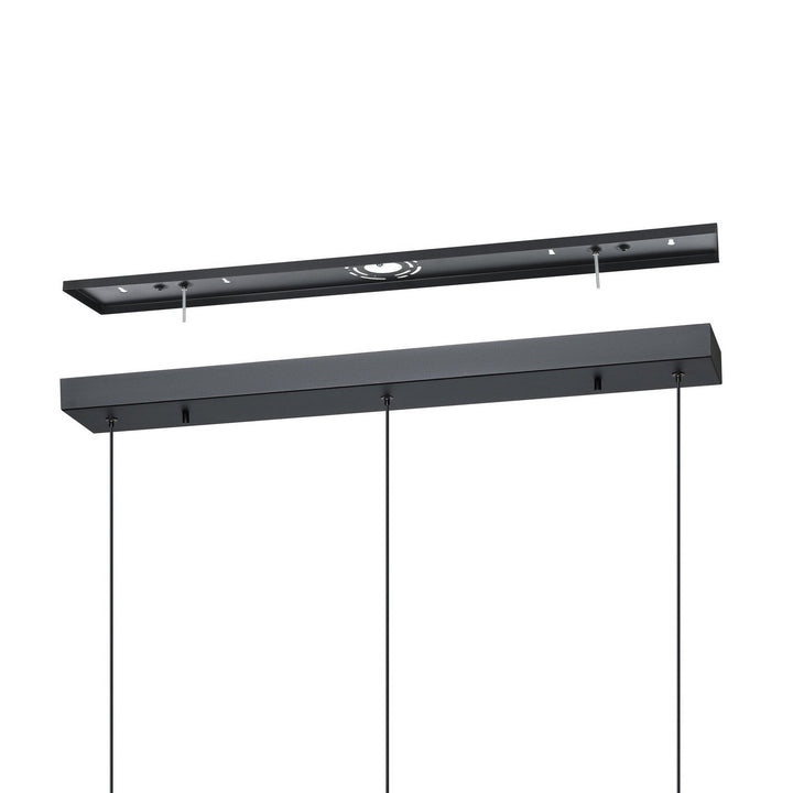 Conomavilla LED Pendant in Black Eglo Canada