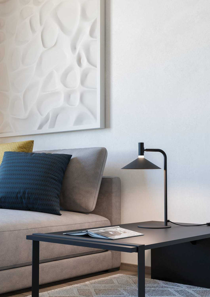 Conomavilla LED Table Lamp in Black Eglo Canada
