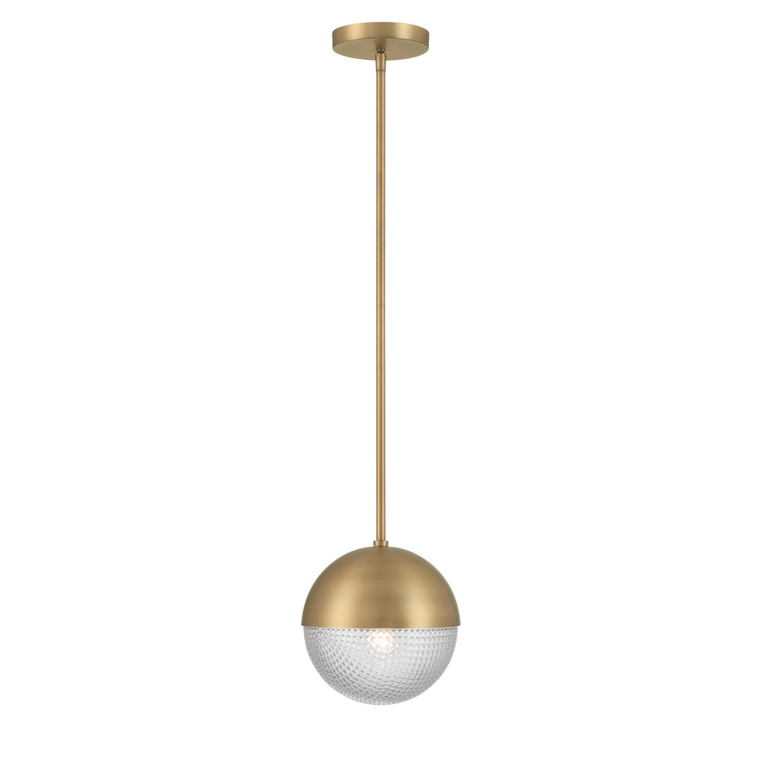 Luniva One Light Mini Pendant in Legacy Brass Minka-Lavery