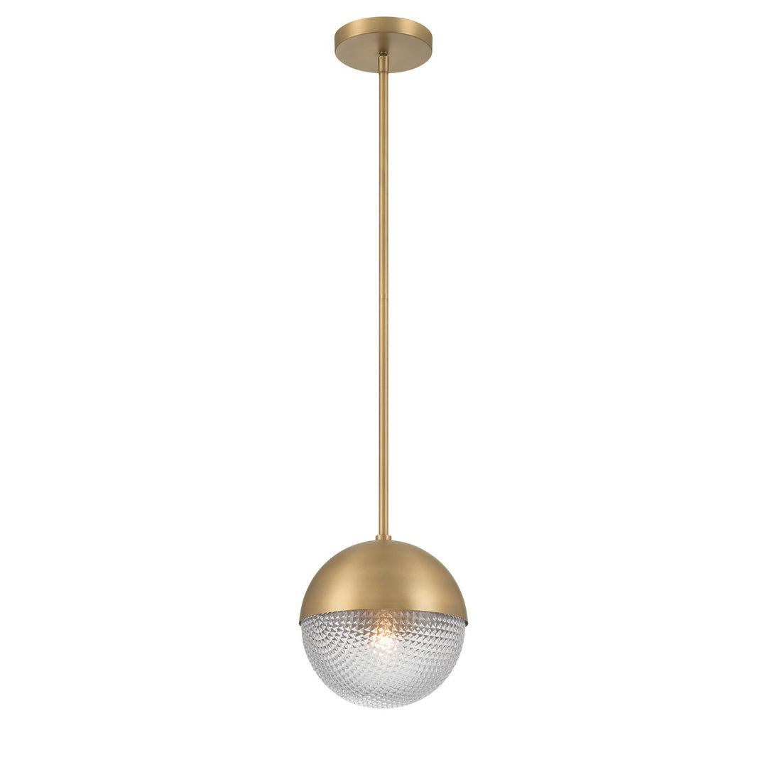 Luniva One Light Mini Pendant in Legacy Brass Minka-Lavery