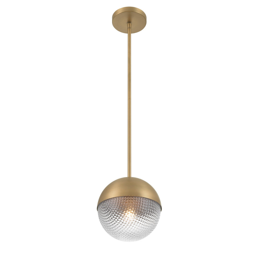 Luniva One Light Mini Pendant in Legacy Brass Minka-Lavery