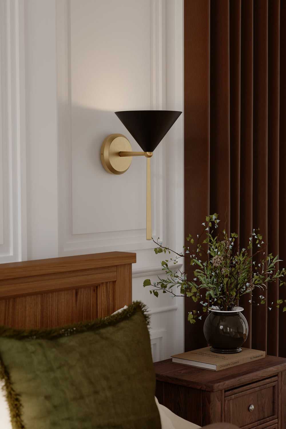 Minka-Lavery - 10311-855 - One Light Bath Sconce - Cortan - Legacy Brass