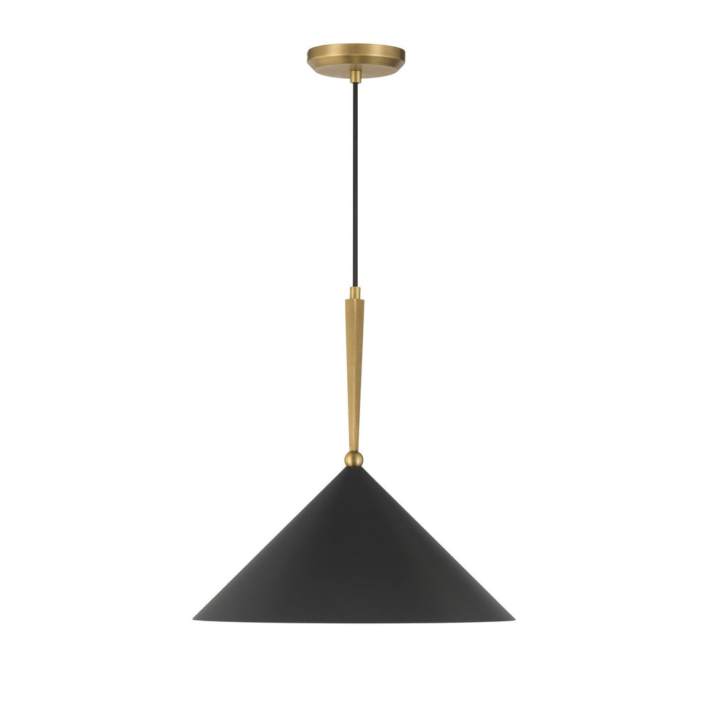 Minka-Lavery - 10315-855 - One Light Pendant - Cortan - Legacy Brass