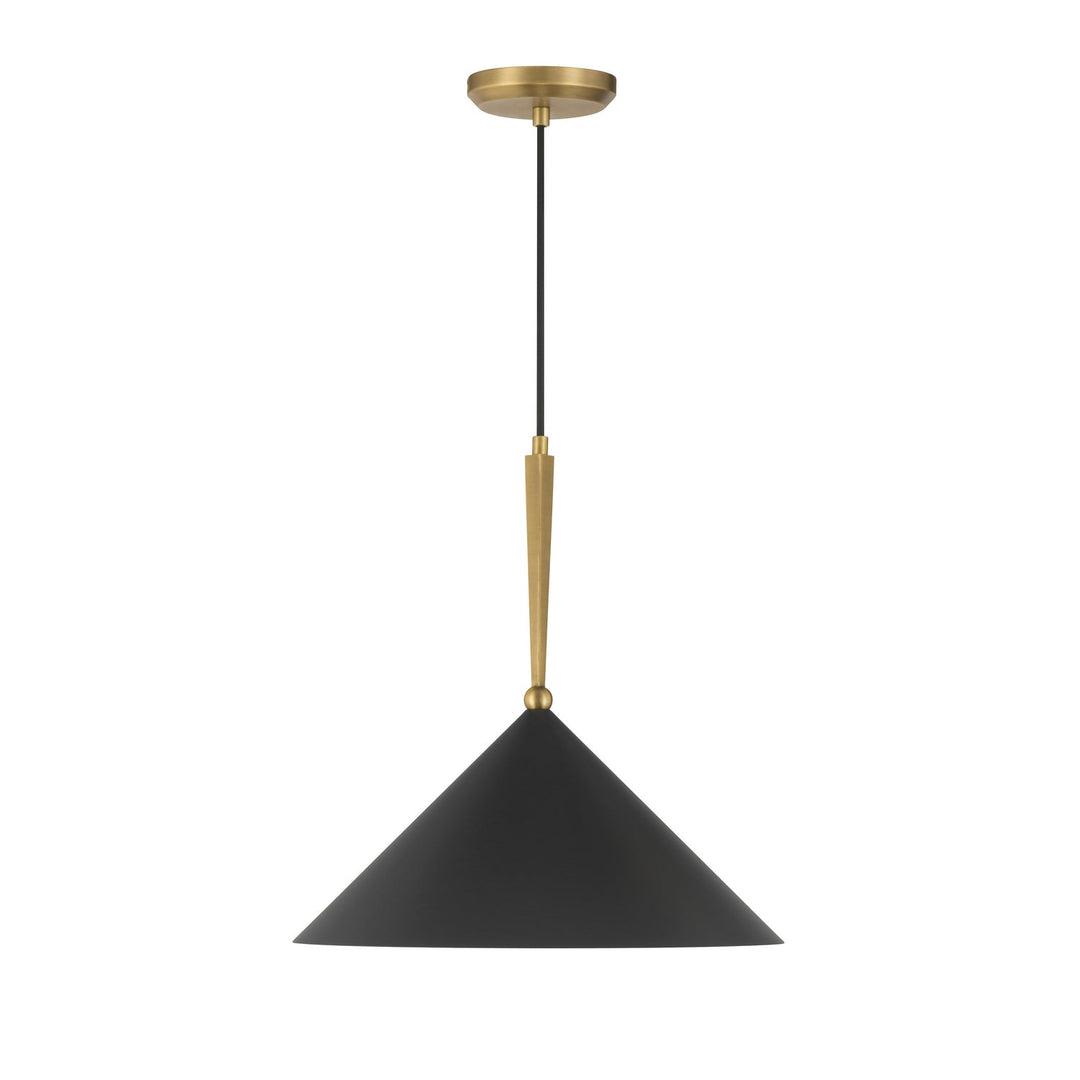 Minka-Lavery - 10315-855 - One Light Pendant - Cortan - Legacy Brass