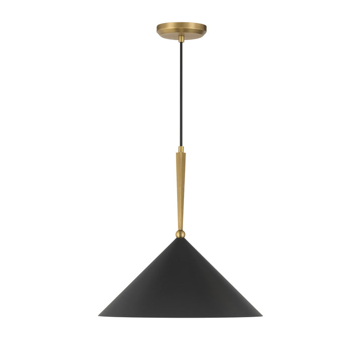 Minka-Lavery - 10315-855 - One Light Pendant - Cortan - Legacy Brass