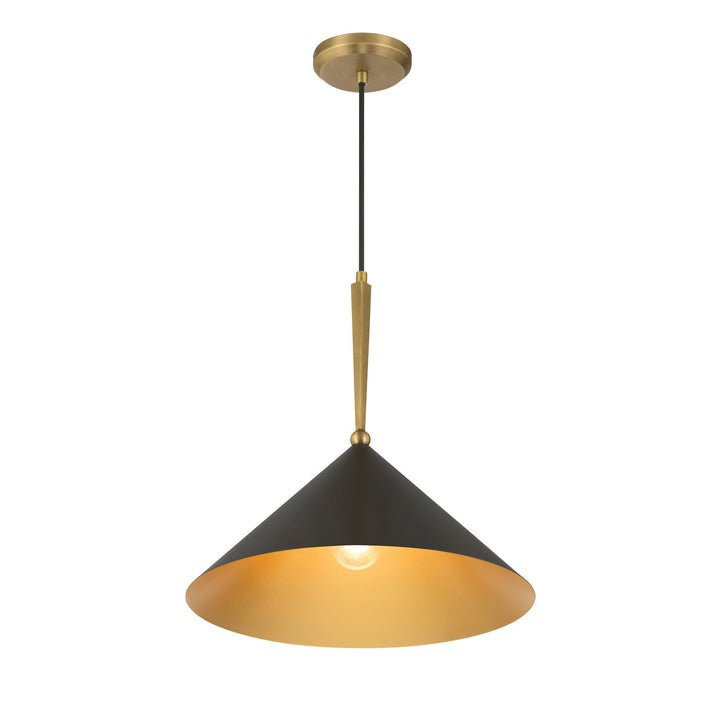 Minka-Lavery - 10315-855 - One Light Pendant - Cortan - Legacy Brass