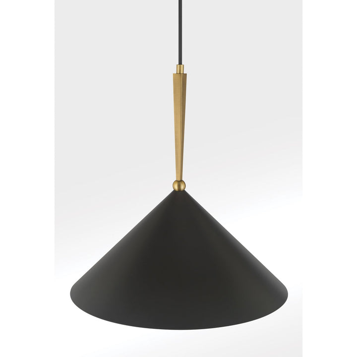 Minka-Lavery - 10315-855 - One Light Pendant - Cortan - Legacy Brass
