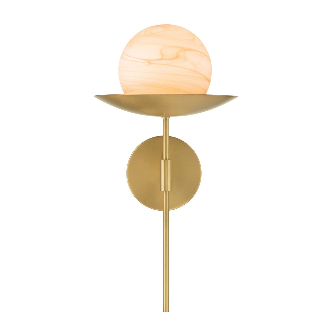Olenne One Light Wall Sconce in Legacy Brass Minka-Lavery