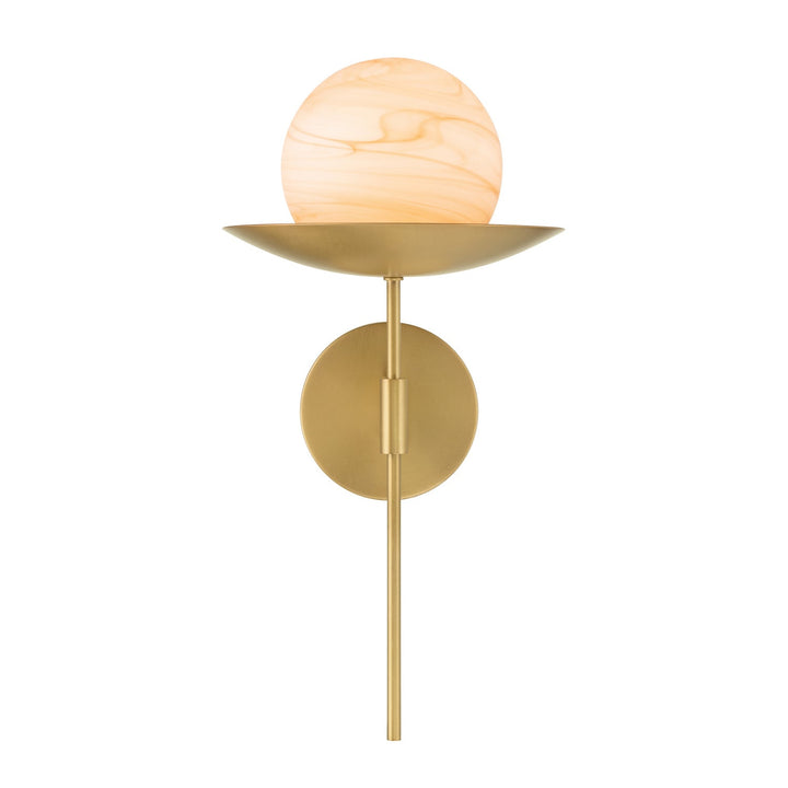 Olenne One Light Wall Sconce in Legacy Brass Minka-Lavery