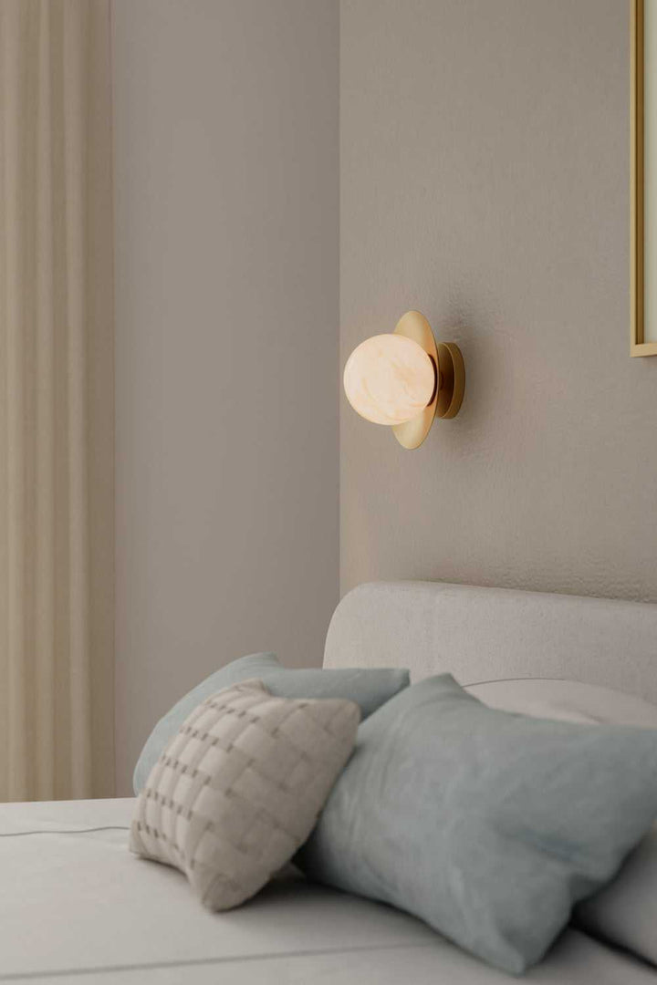 Olenne One Light Bath Sconce in Legacy Brass Minka-Lavery