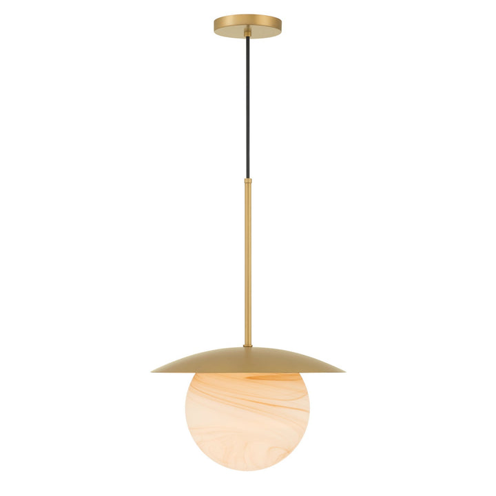 Olenne One Light Pendant in Legacy Brass Minka-Lavery