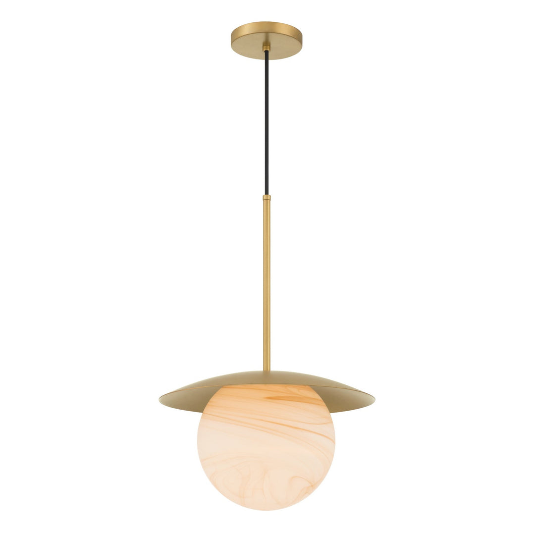 Olenne One Light Pendant in Legacy Brass Minka-Lavery