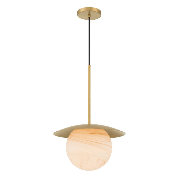 Olenne One Light Pendant in Legacy Brass Minka-Lavery