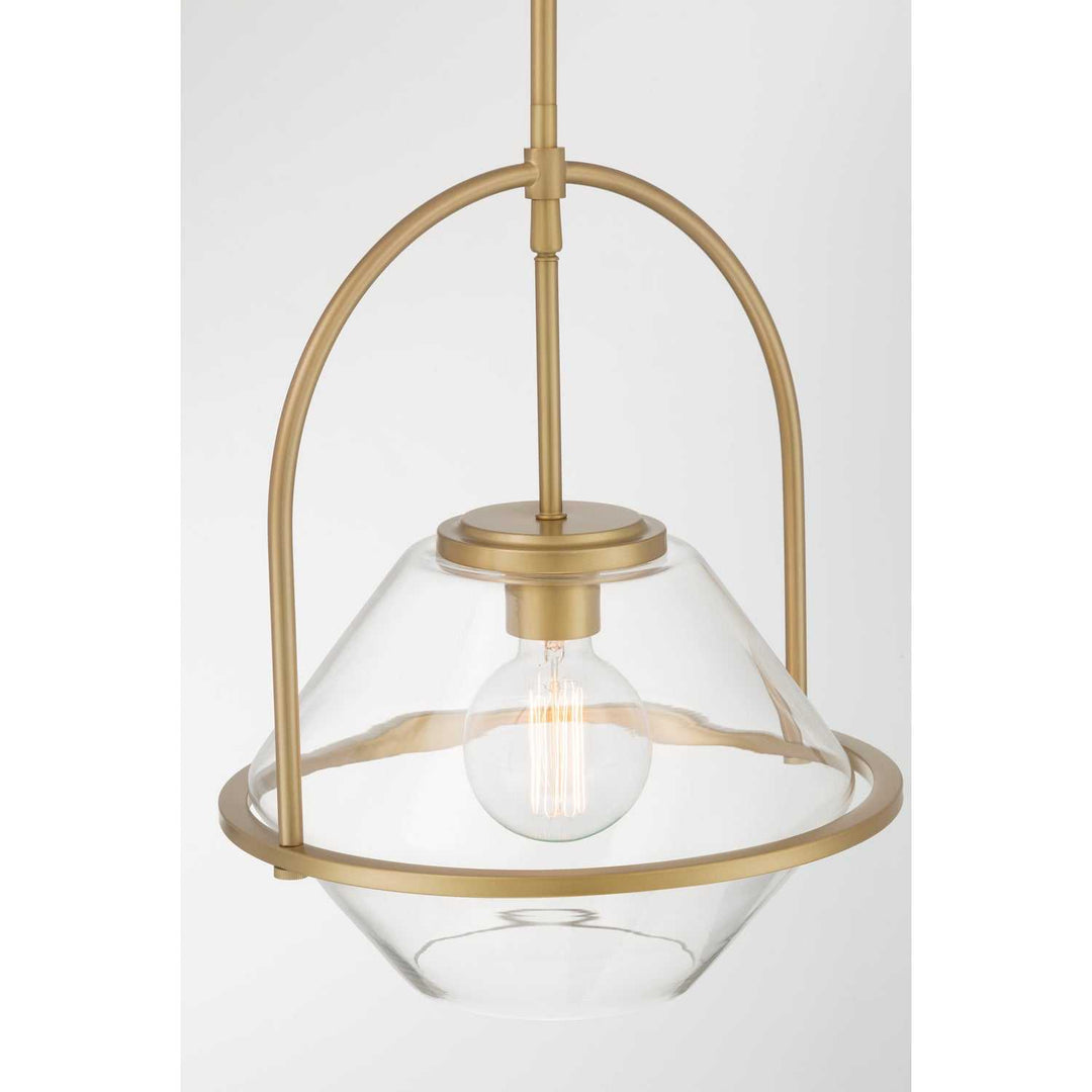 Coralyn One Light Pendant in Legacy Brass Minka-Lavery