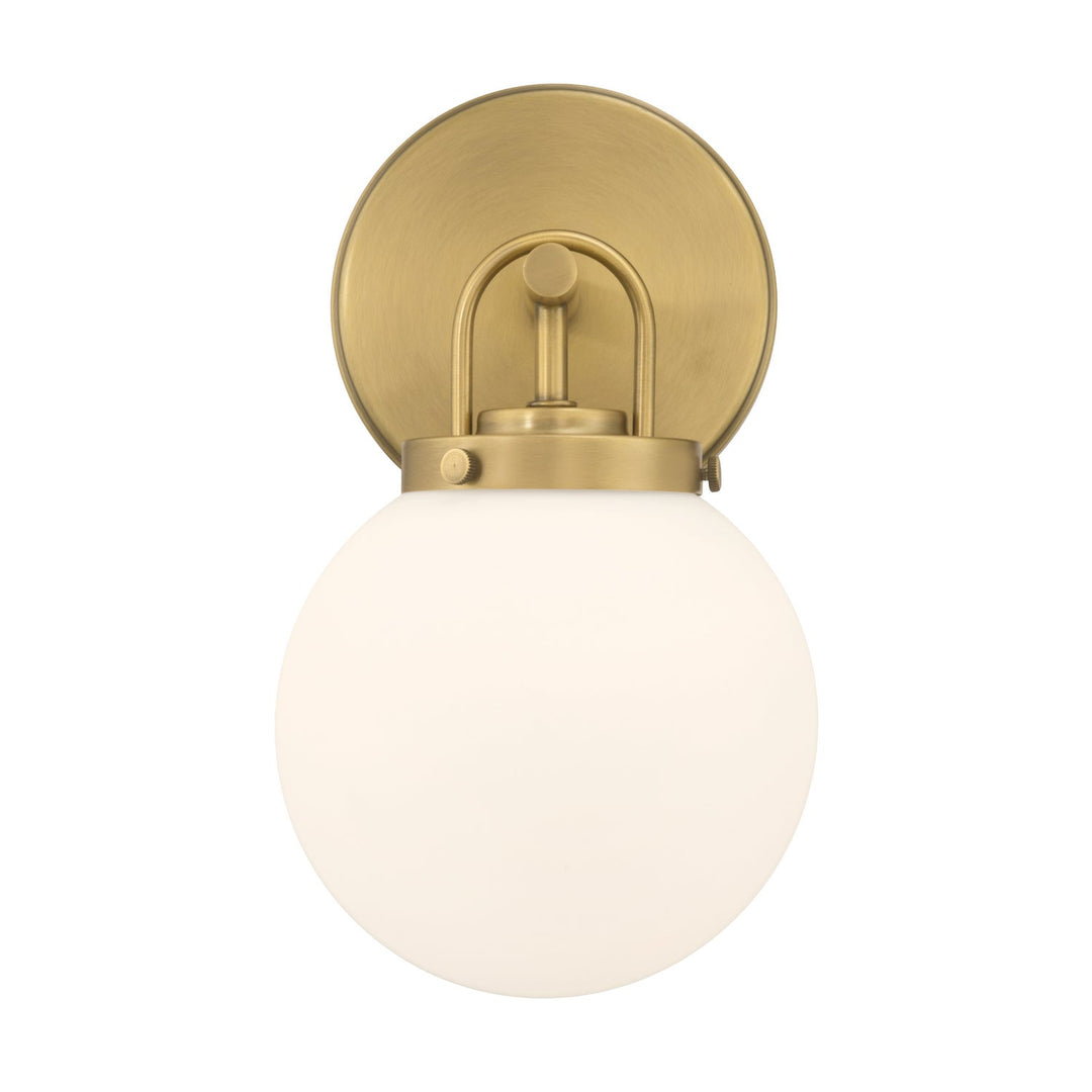 Ortesa One Light Bath Sconce in Legacy Brass Minka-Lavery