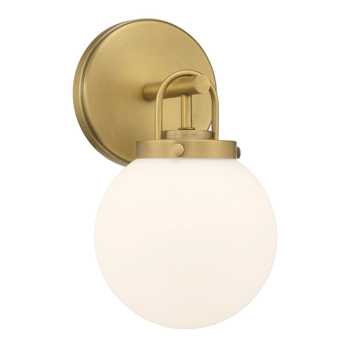 Ortesa One Light Bath Sconce in Legacy Brass Minka-Lavery