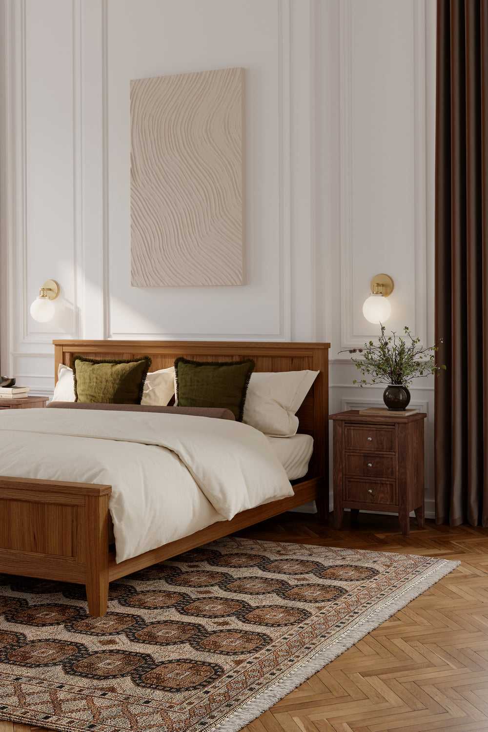 Ortesa One Light Bath Sconce in Legacy Brass Minka-Lavery