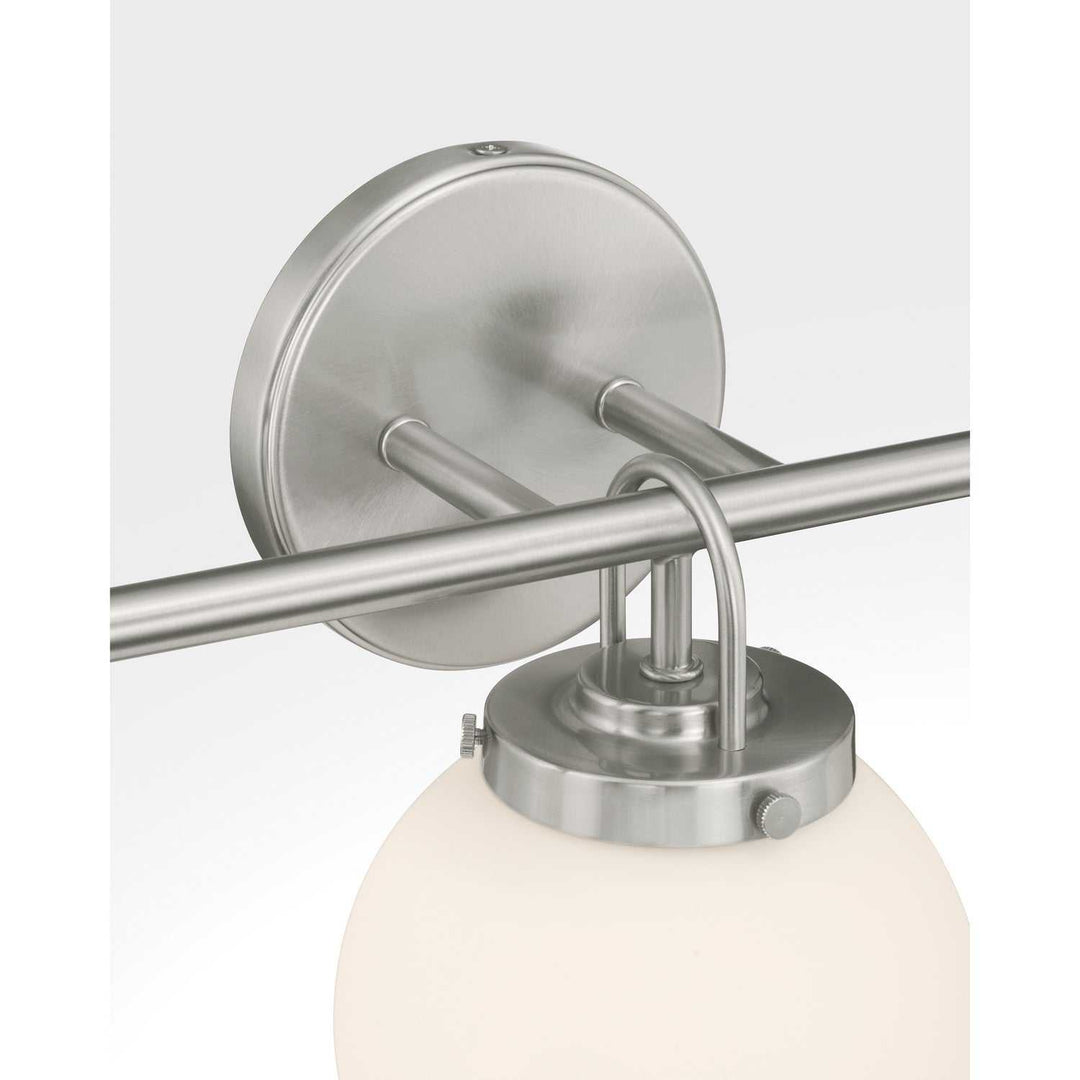 Ortesa Three Light Vanity in Brushed Nickel Minka-Lavery