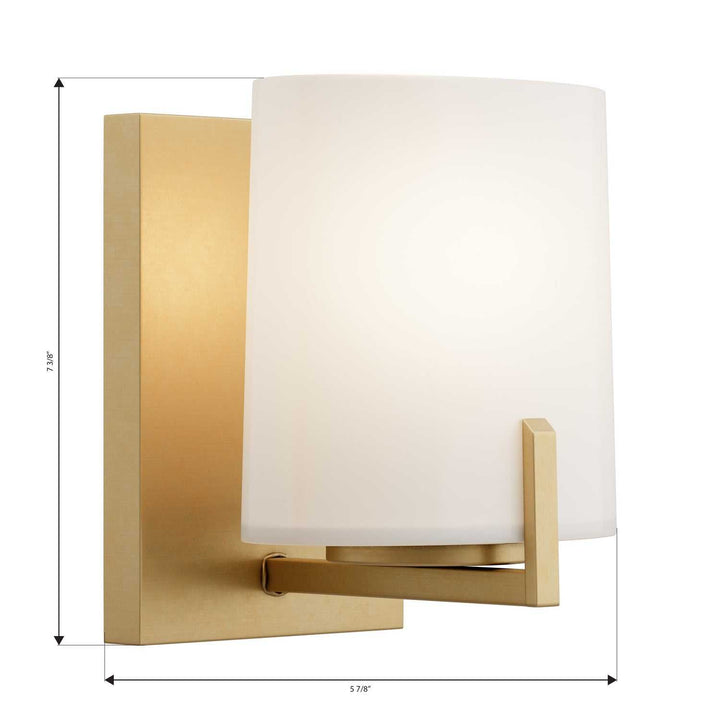 Mirelle One Light Bath Sconce in Legacy Brass Minka-Lavery