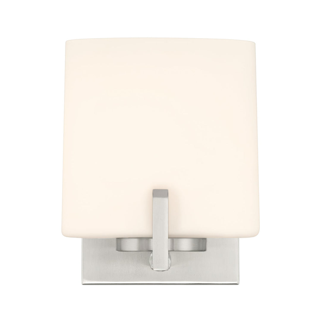 Mirelle One Light Bath Sconce in Brushed Nickel Minka-Lavery