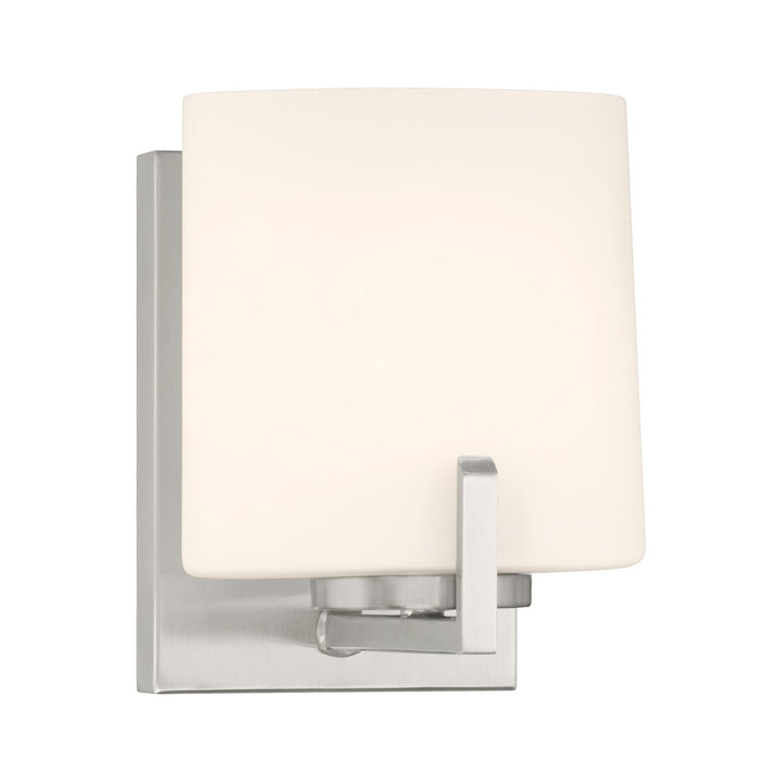 Mirelle One Light Bath Sconce in Brushed Nickel Minka-Lavery