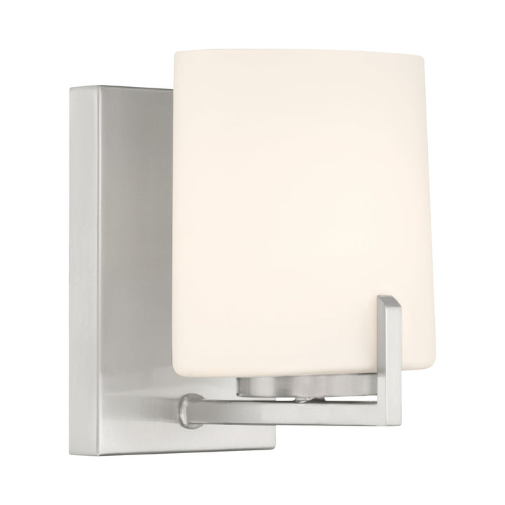 Mirelle One Light Bath Sconce in Brushed Nickel Minka-Lavery