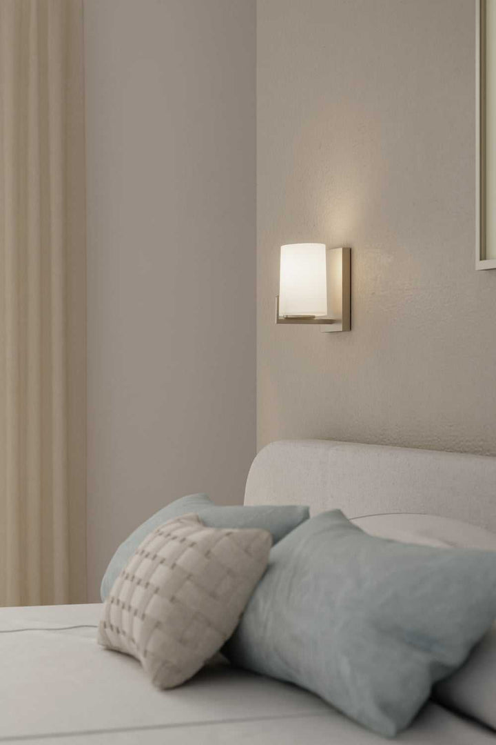 Mirelle One Light Bath Sconce in Brushed Nickel Minka-Lavery