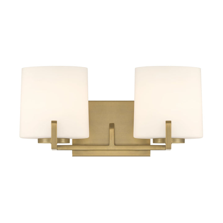 Mirelle Two Light Vanity in Legacy Brass Minka-Lavery