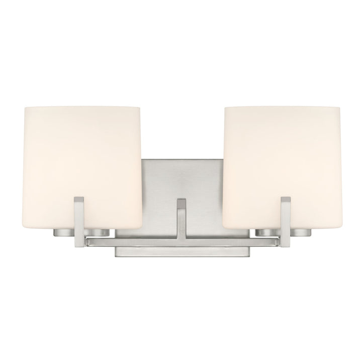 Minka-Lavery - 12432-84 - Two Light Vanity - Mirelle - Brushed Nickel