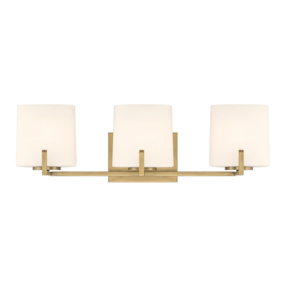Mirelle Three Light Vanity in Legacy Brass Minka-Lavery