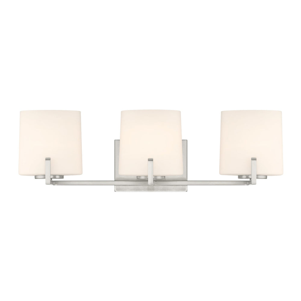 Mirelle Three Light Vanity in Brushed Nickel Minka-Lavery