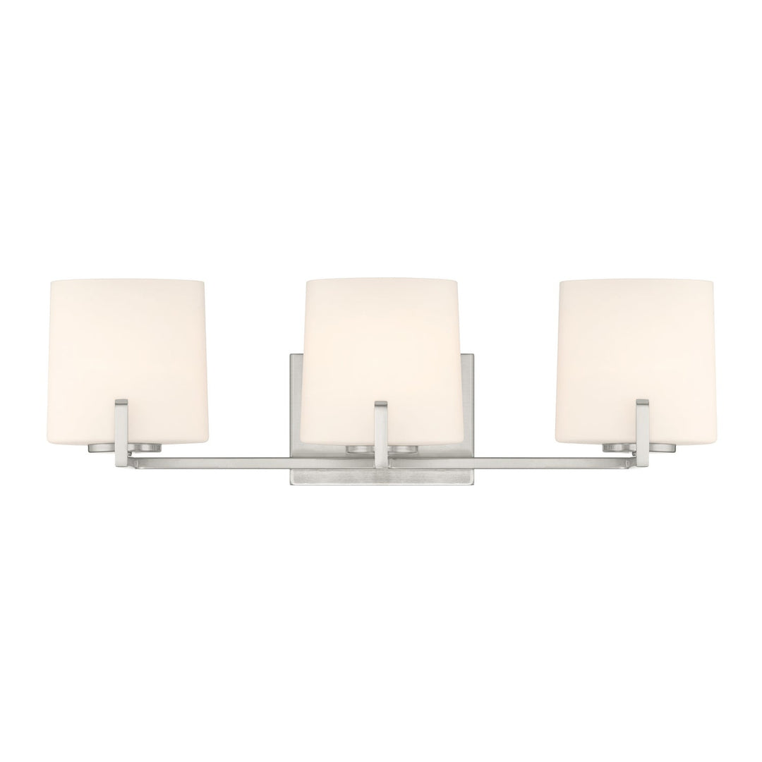Mirelle Three Light Vanity in Brushed Nickel Minka-Lavery