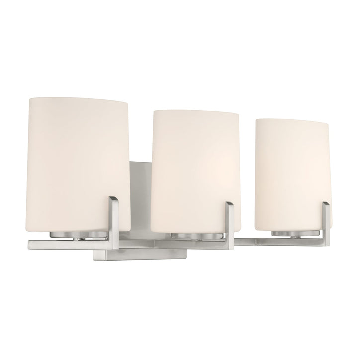 Mirelle Three Light Vanity in Brushed Nickel Minka-Lavery
