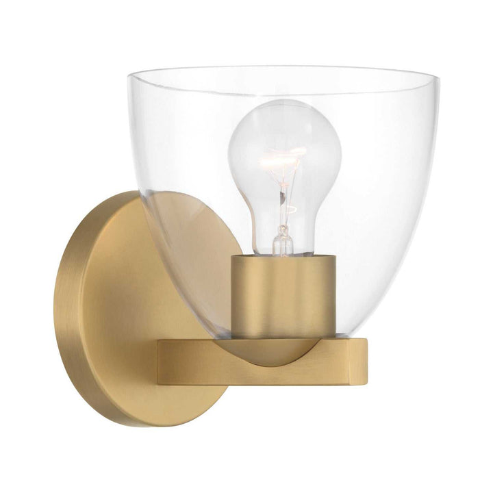 Noellea One Light Bath Sconce in Legacy Brass Minka-Lavery
