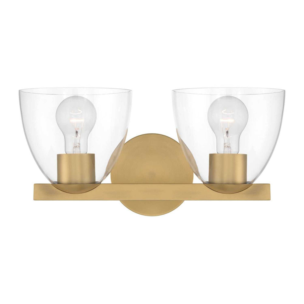 Noellea Two Light Vanity in Legacy Brass Minka-Lavery
