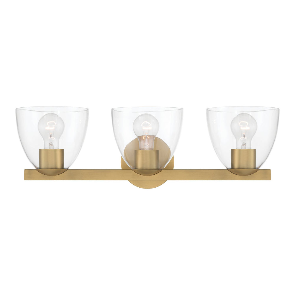 Minka-Lavery - 12483-732 - Three Light Vanity - Noellea - Legacy Brass