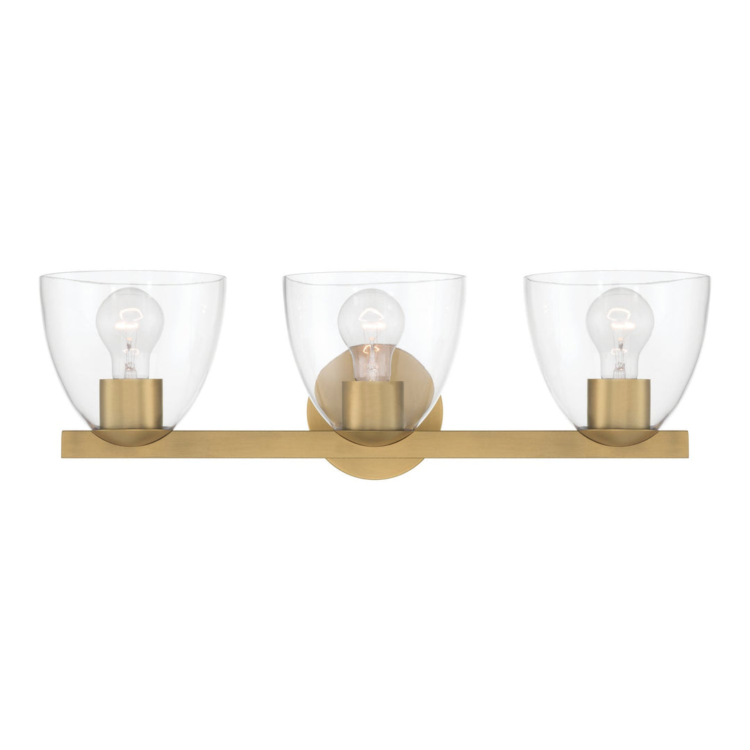 Minka-Lavery - 12483-732 - Three Light Vanity - Noellea - Legacy Brass