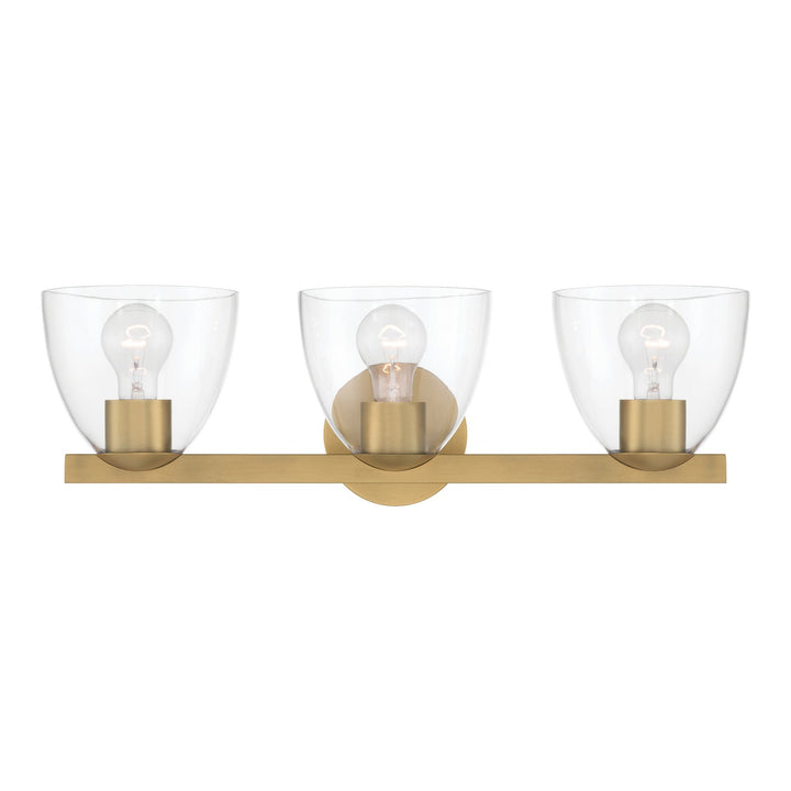 Minka-Lavery - 12483-732 - Three Light Vanity - Noellea - Legacy Brass