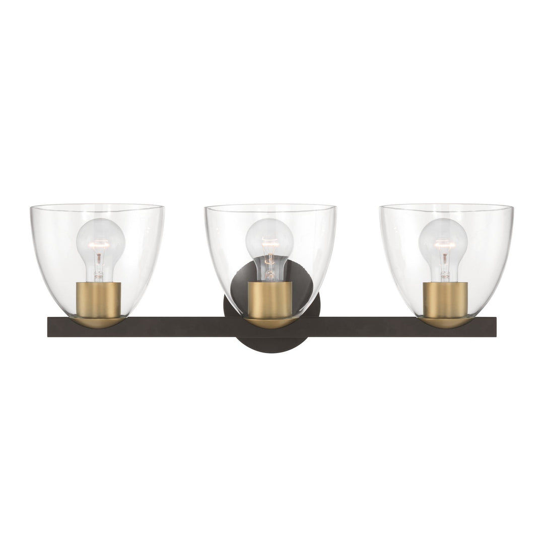 Minka-Lavery - 12483-796 - Three Light Vanity - Noellea - Dark Bronze