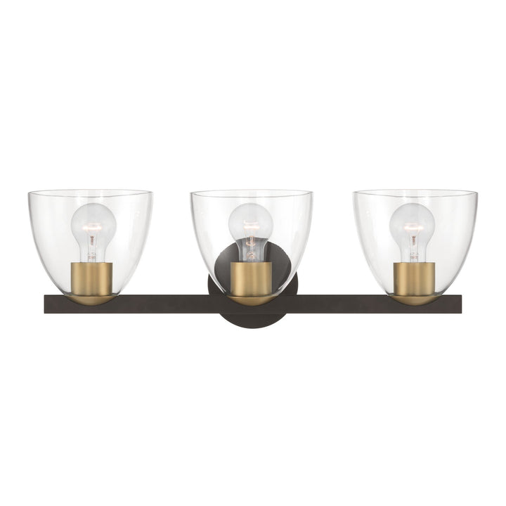 Minka-Lavery - 12483-796 - Three Light Vanity - Noellea - Dark Bronze