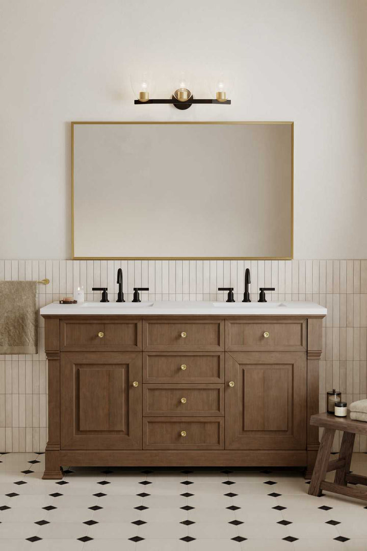 Minka-Lavery - 12483-796 - Three Light Vanity - Noellea - Dark Bronze