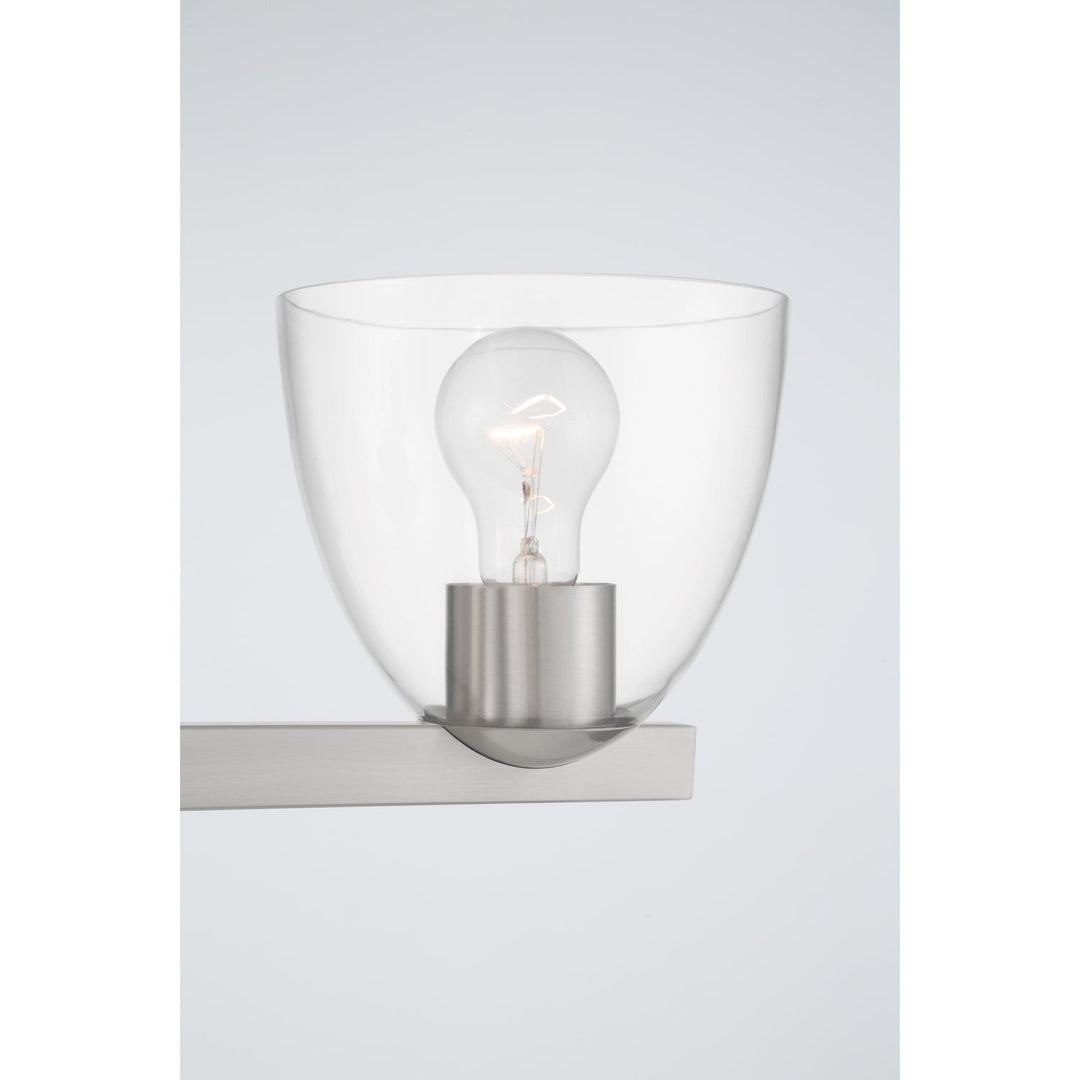 Noellea Three Light Vanity in Brushed Nickel Minka-Lavery