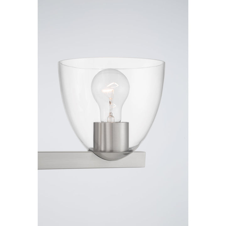 Noellea Three Light Vanity in Brushed Nickel Minka-Lavery