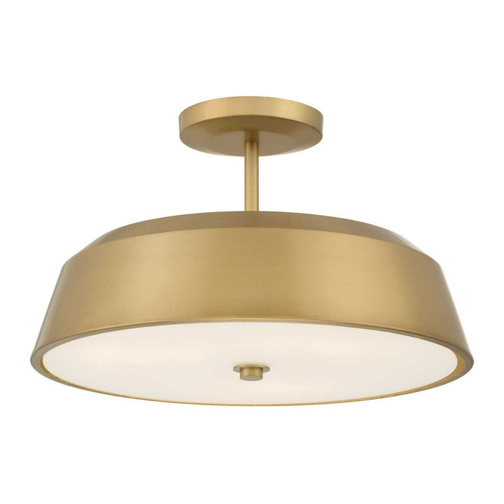 Trellwyn Three Light Semi-Flush Mount in Legacy Brass Minka-Lavery